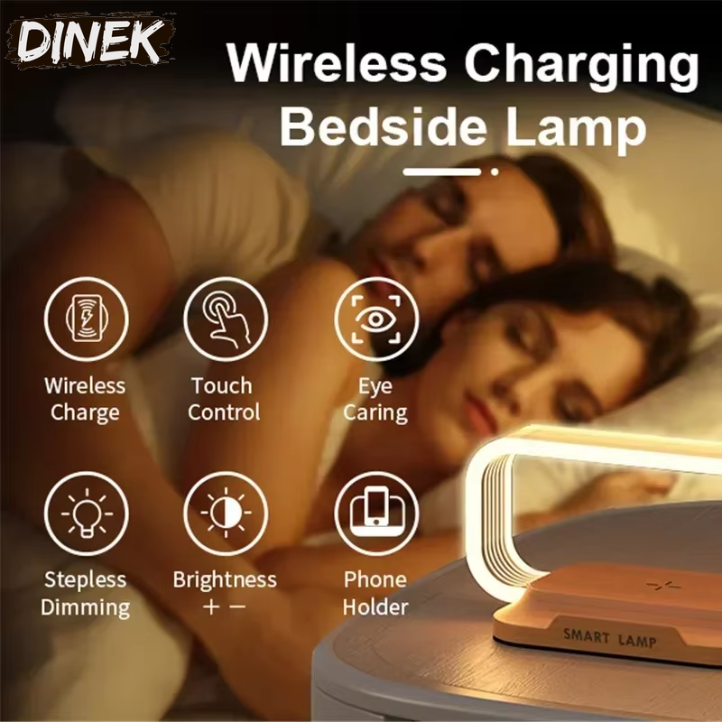 LED Desk Lamp & Wireless Charging Station