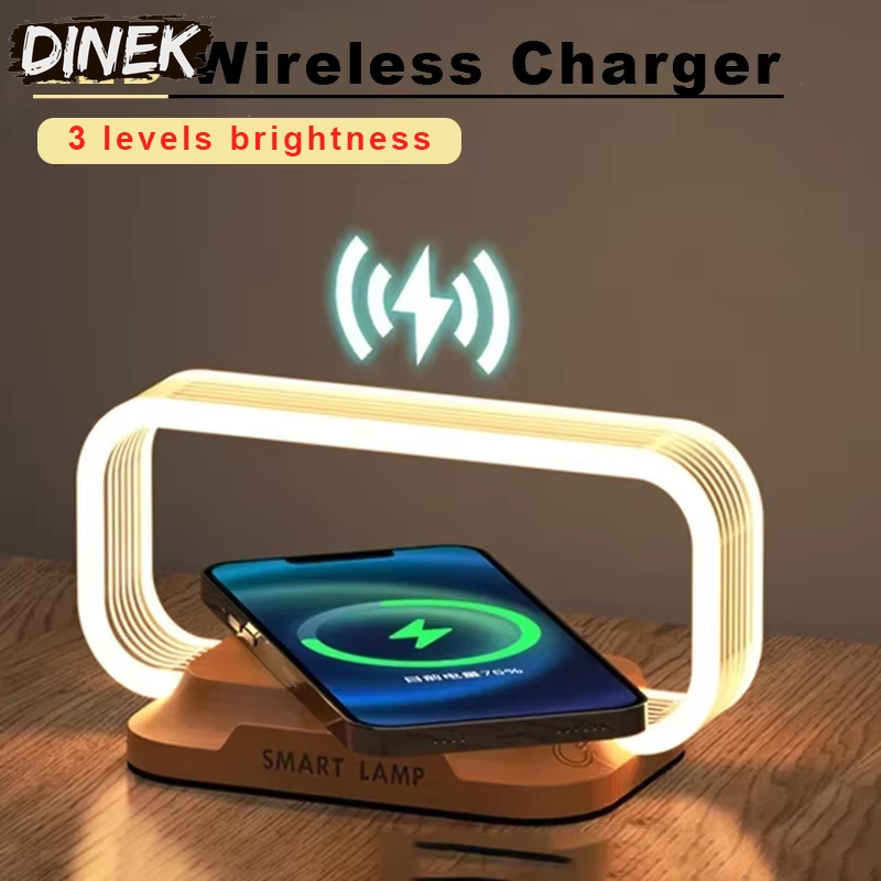 LED Desk Lamp & Wireless Charging Station