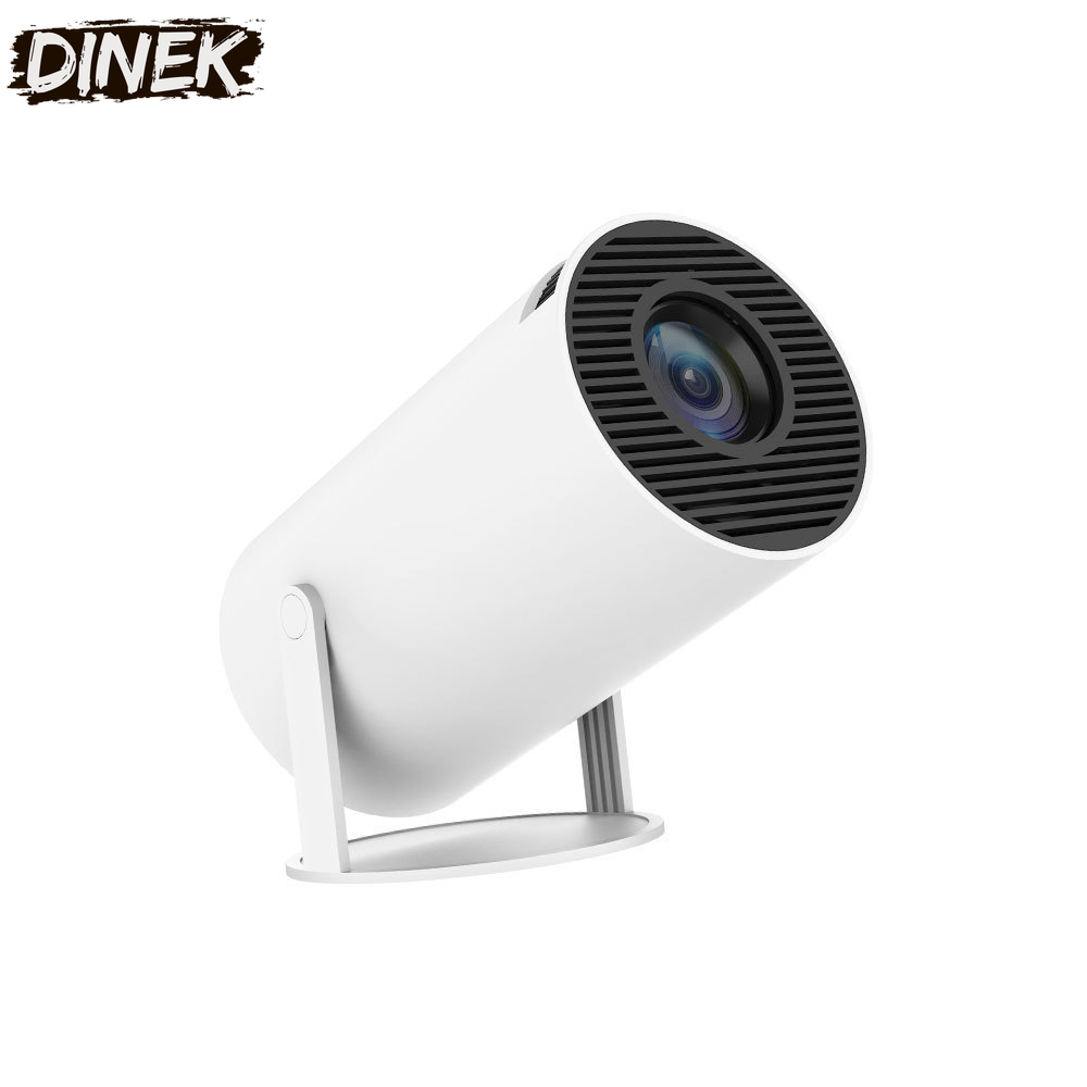 Portable Projector Small Straight Projector for Home Use 180 Degrees Projection Angle Automatic Focus Home Video Projector